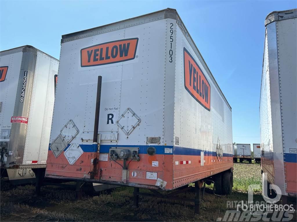 Great Dane 28 ft x 102 in S/A Box body semi-trailers