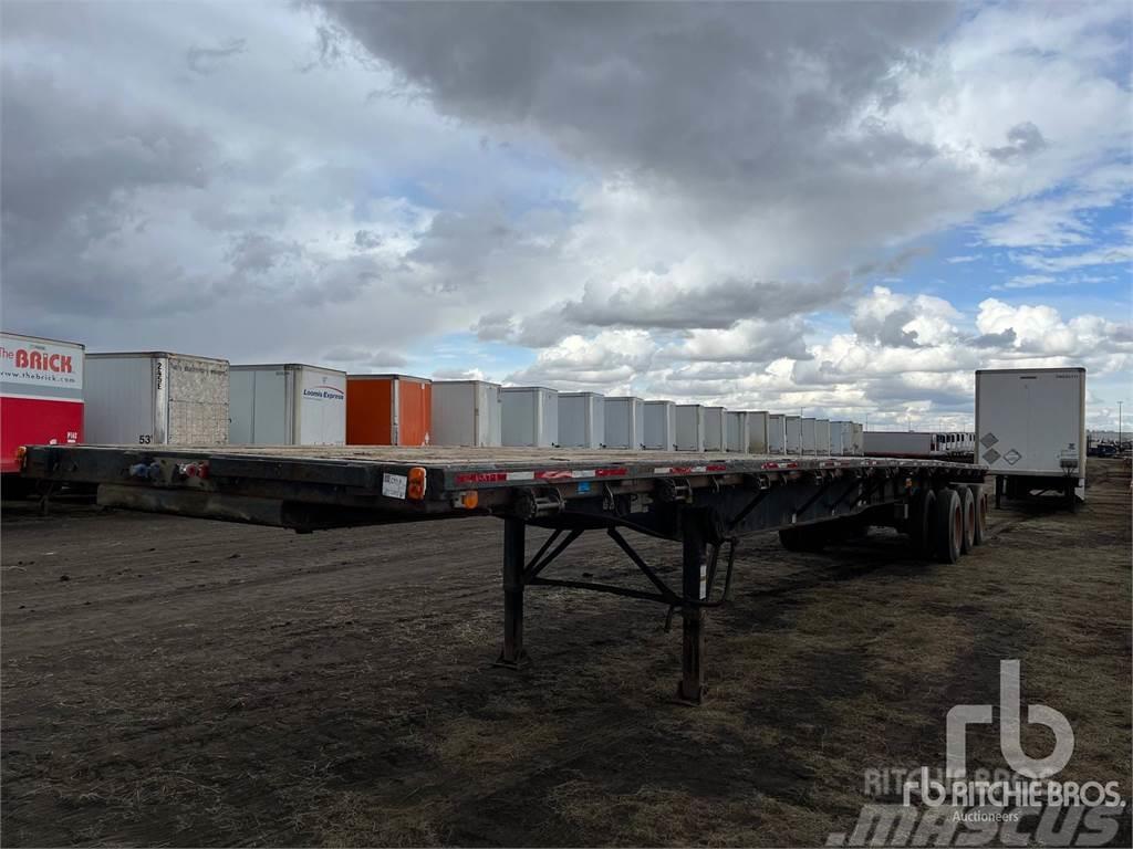 Lode King 53 ft Tri/A Flatbed/Dropside semi-trailers