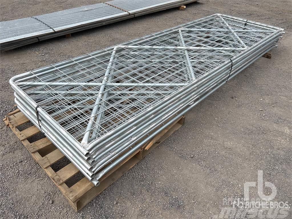  Quantity of (8) 3.6 m Galvanised Other livestock machinery and accessories