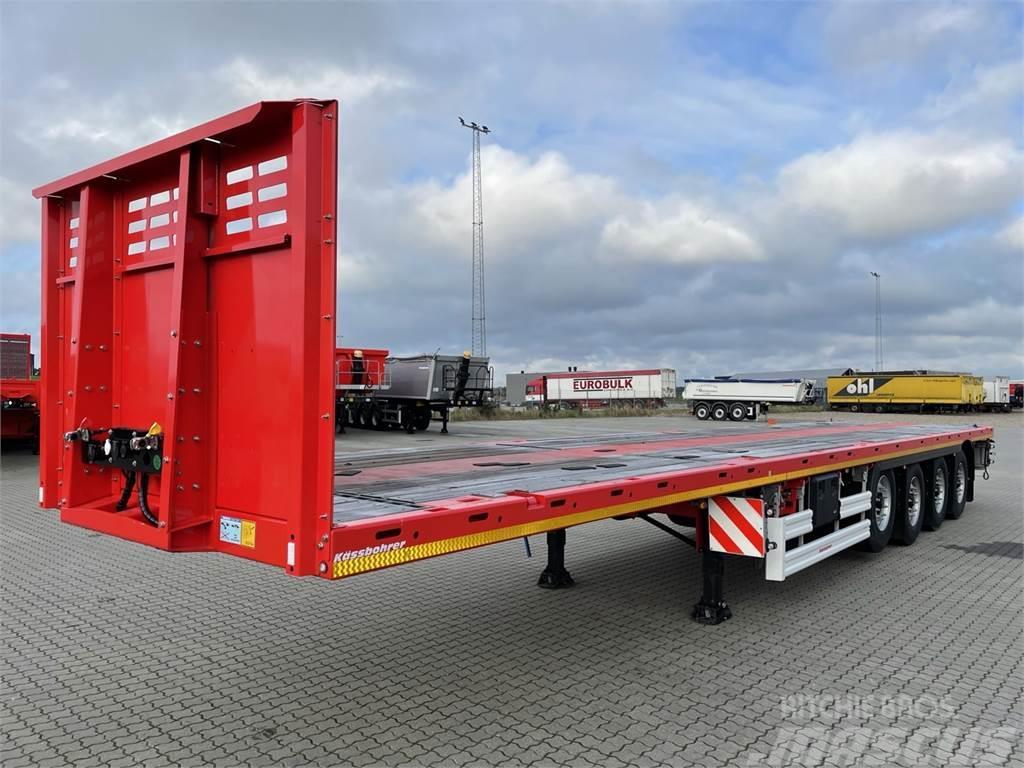 Kässbohrer SPS H 4 Flatbed/Dropside semi-trailers