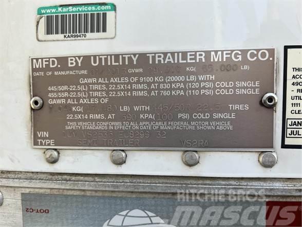 Utility 53 FT Temperature controlled semi-trailers