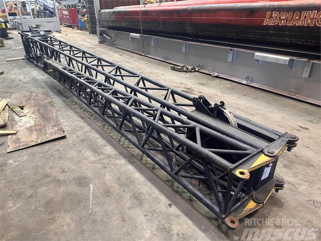 Krupp 35 GMT double folding jib Crane parts and equipment