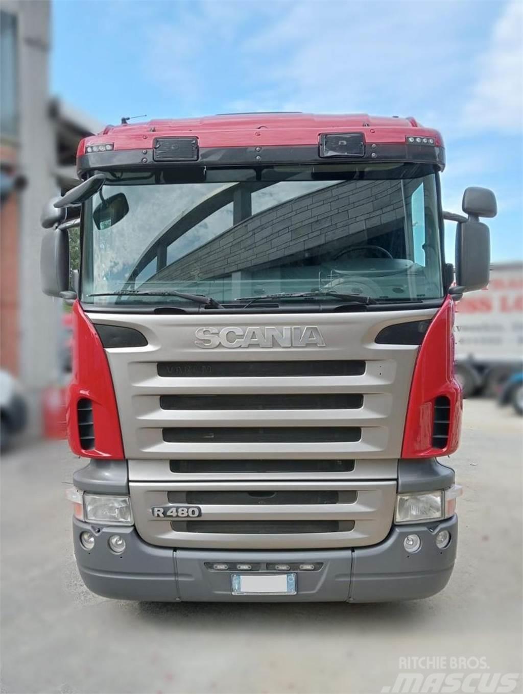 Scania R480 CON CISTERNA 3 SCOMPARTI Tanker trucks