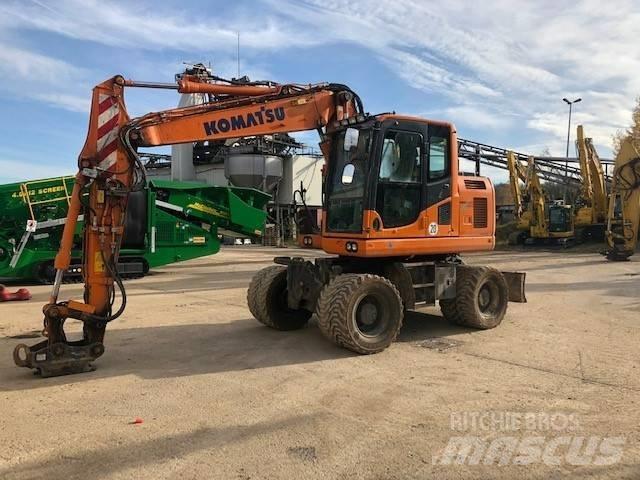 Komatsu PW148-10 Mobilbagger