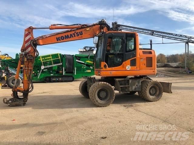Komatsu PW148-10 Mobilbagger