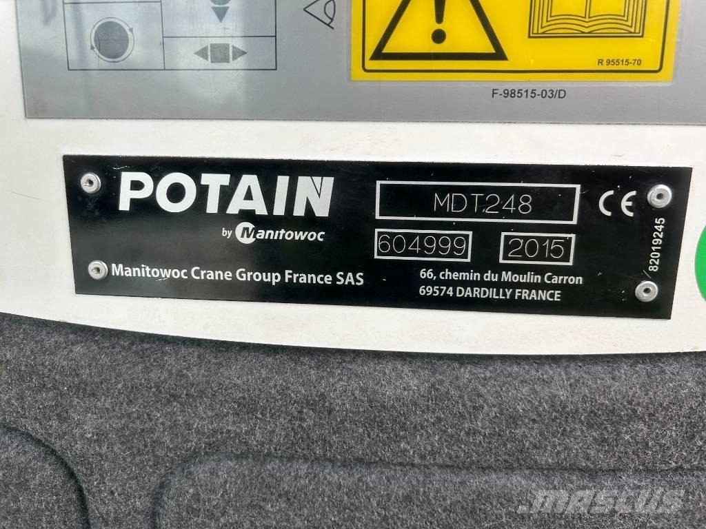 Potain MDT248-J10 Turmdrehkrane