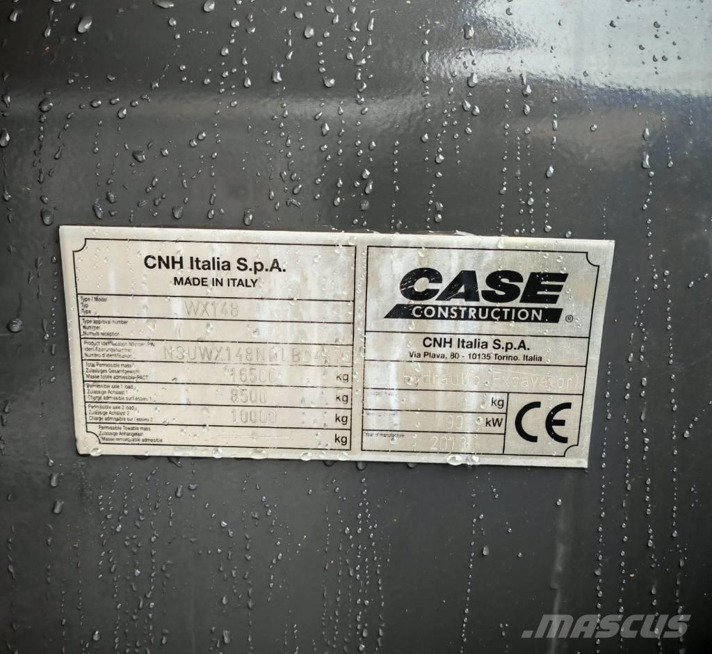 CASE WX 148 Mobilbagger