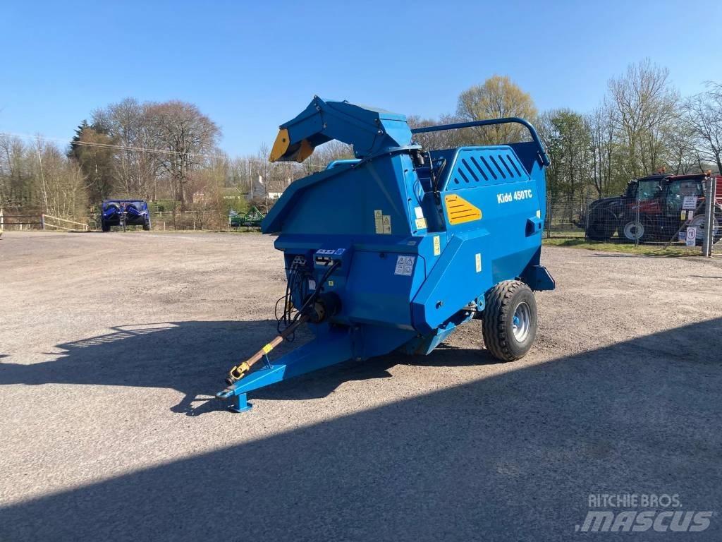  KIDD 450 TC Ballenschredder, -schneider und -wickler