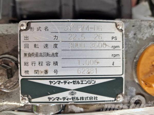 Yanmar 3TNE74-DG Motoren