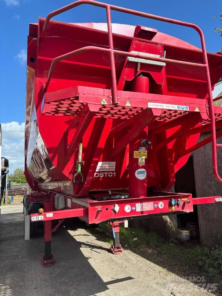 Fruehauf Halfpipe Kippladerauflieger