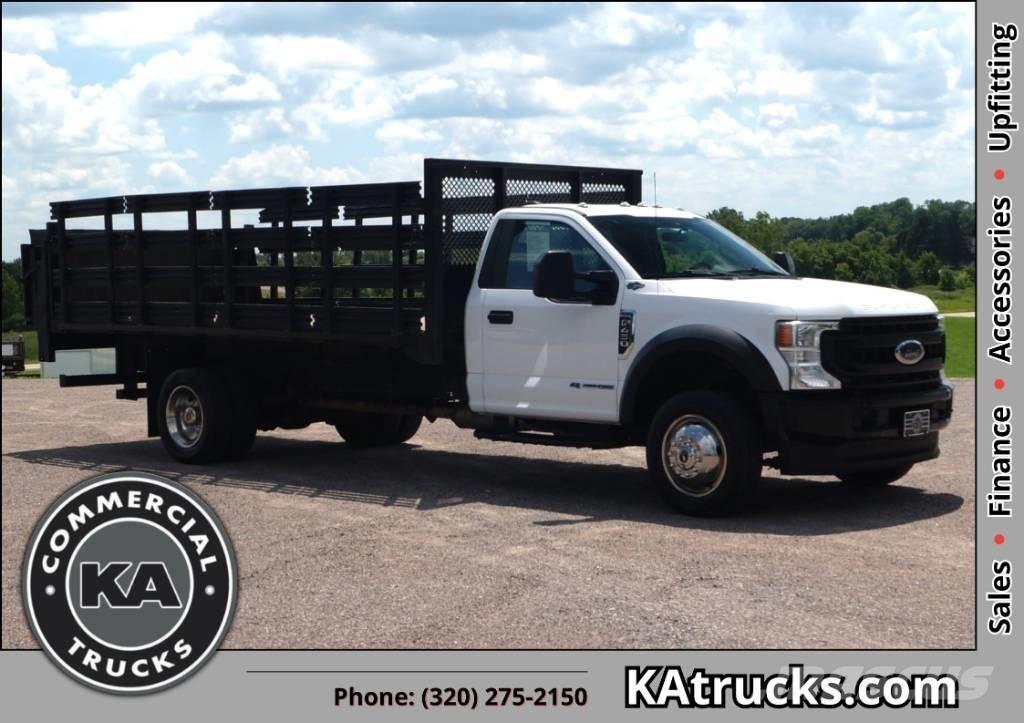 Ford F 450 XL SD Pritschenwagen/Pritschenwagen mit Seitenklappe