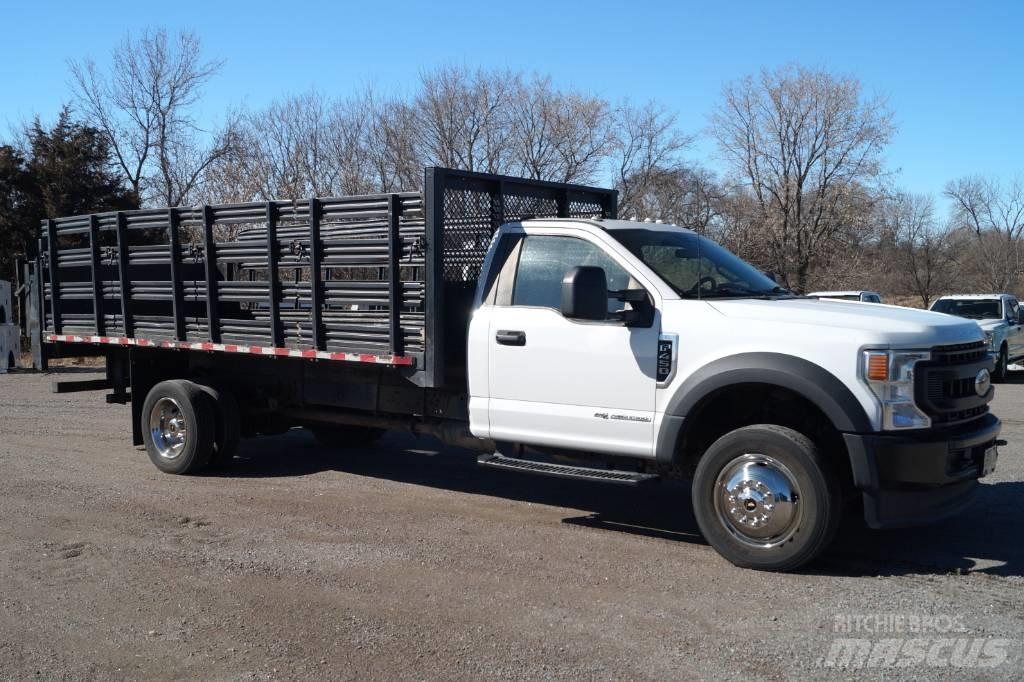 Ford F 450 XL SD Pritschenwagen/Pritschenwagen mit Seitenklappe
