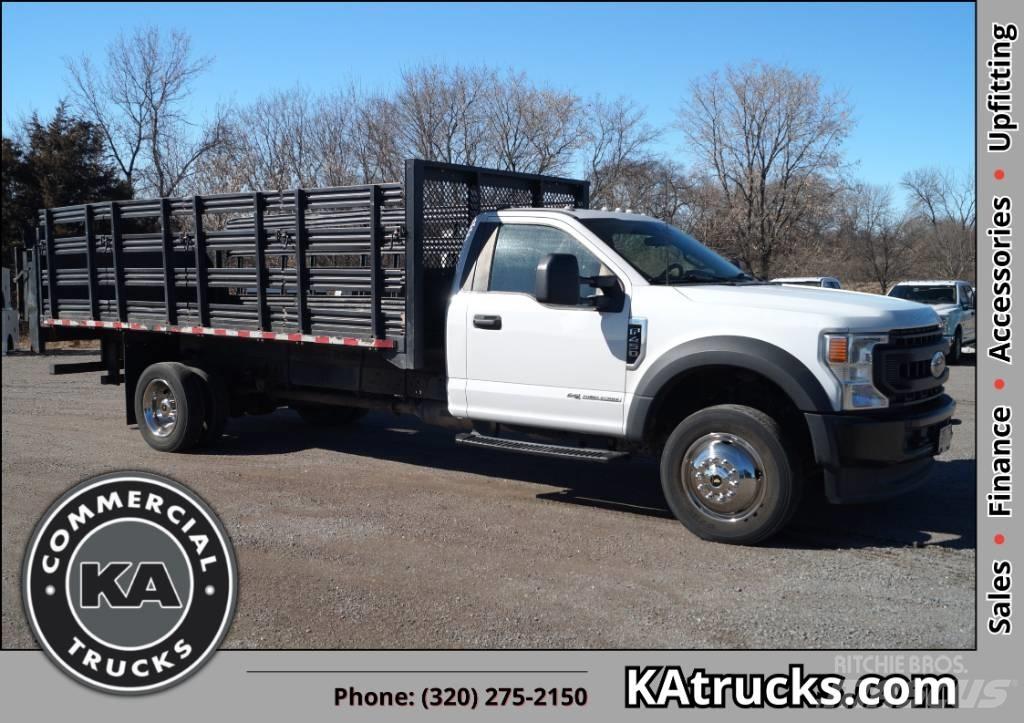 Ford F 450 XL SD Pritschenwagen/Pritschenwagen mit Seitenklappe