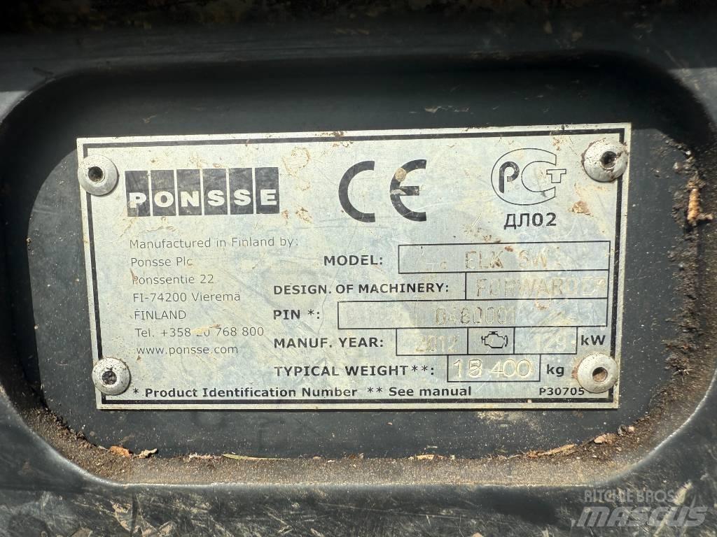 Ponsse ELK 8W Forwarder