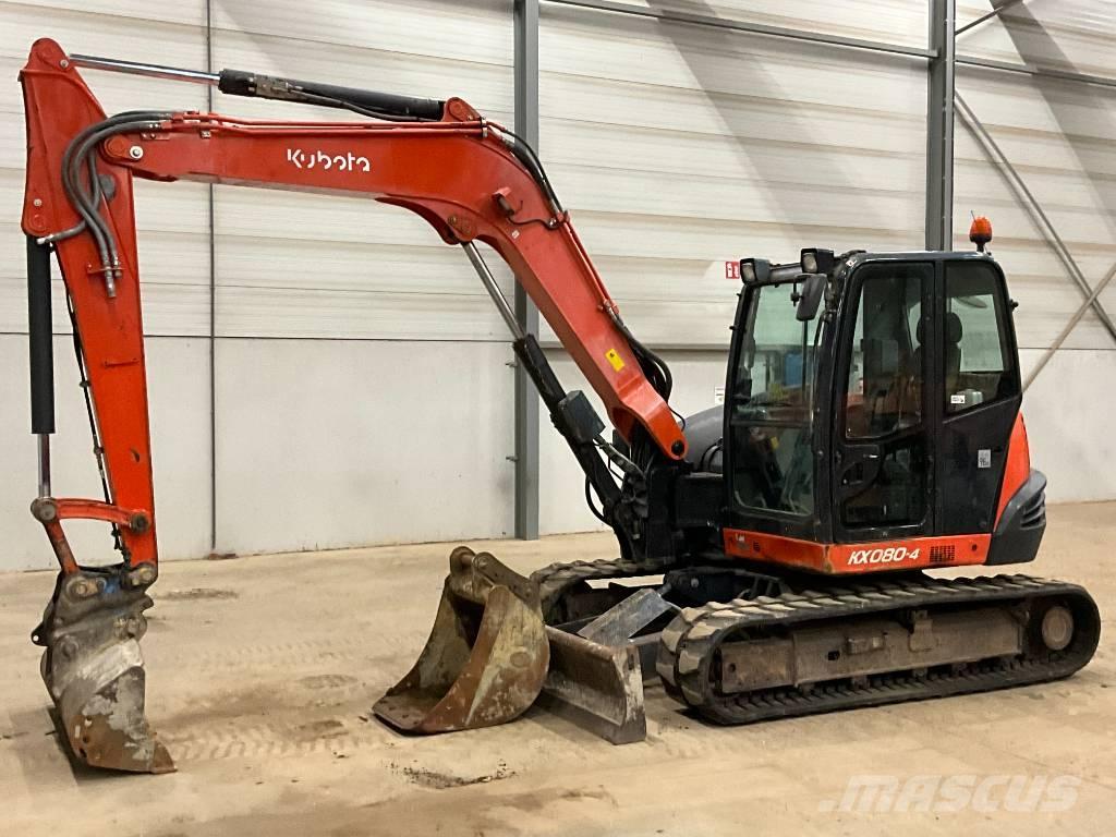 Kubota KX 080-4 Midibagger  7t - 12t