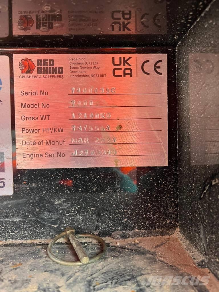 Red Rhino 7000 Pulverisierer