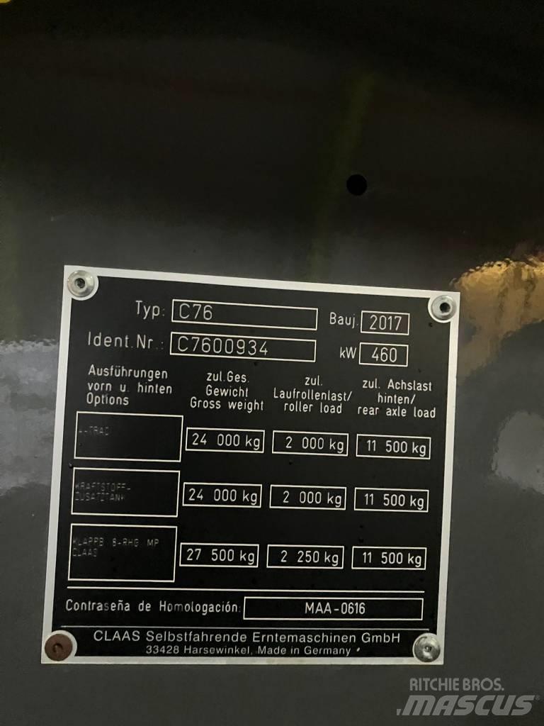 CLAAS LEXION 780 TT Mähdrescher