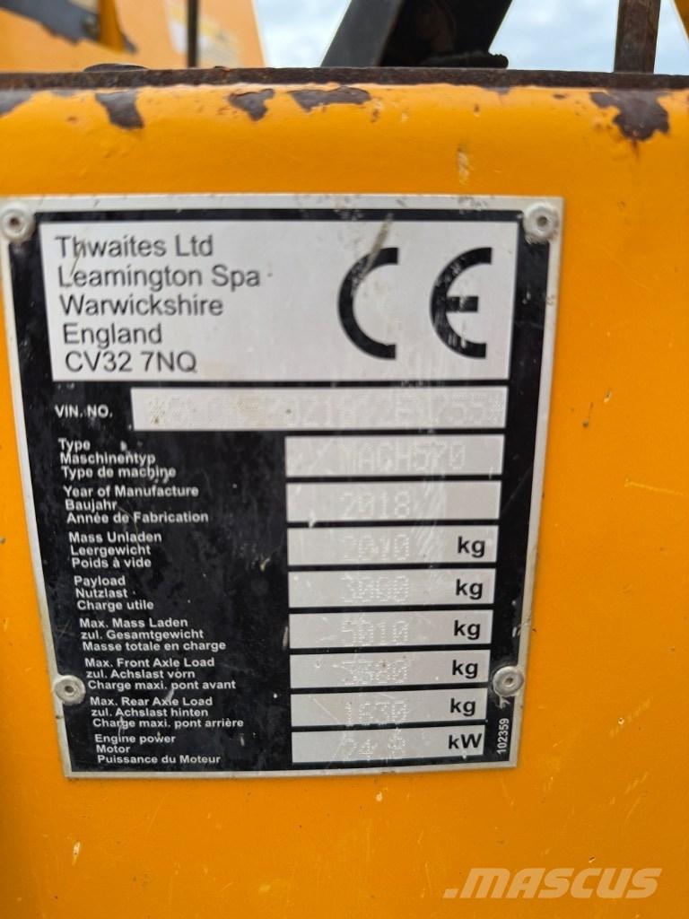 Thwaites 3 ton Minidumper