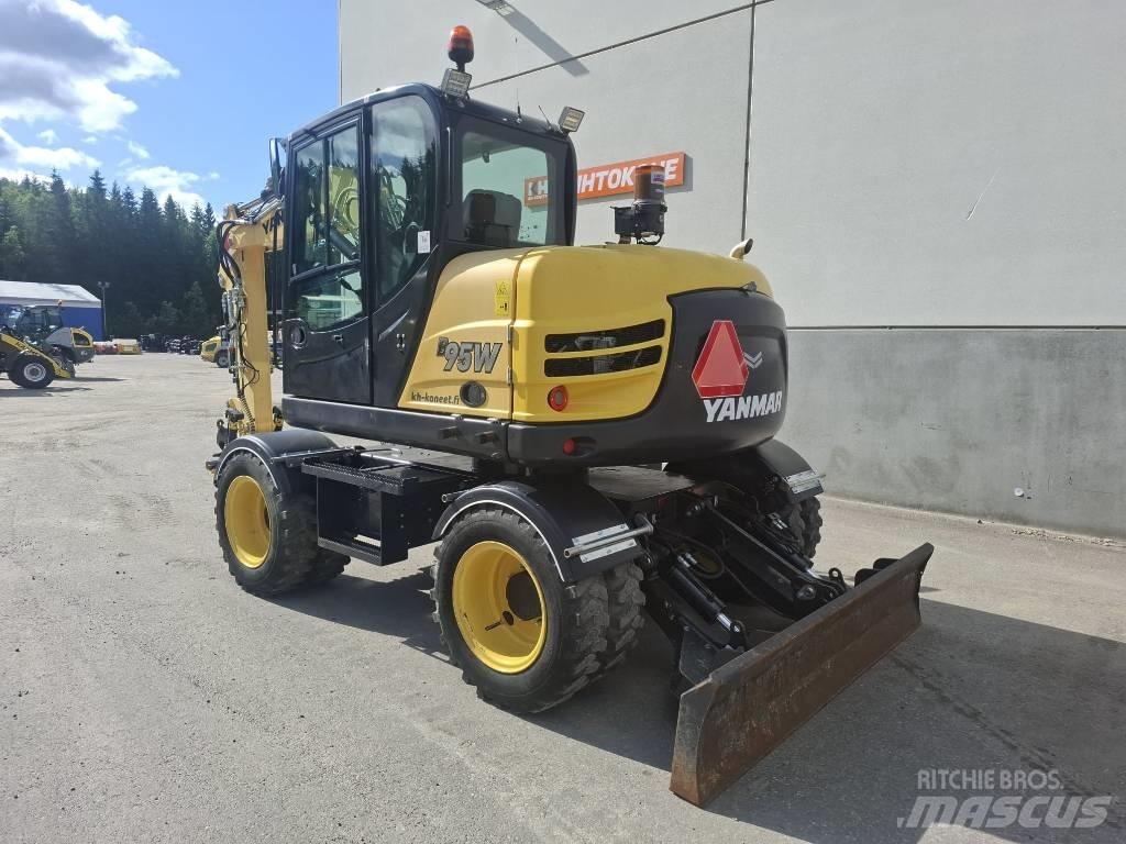 Yanmar B 95 W Mobilbagger