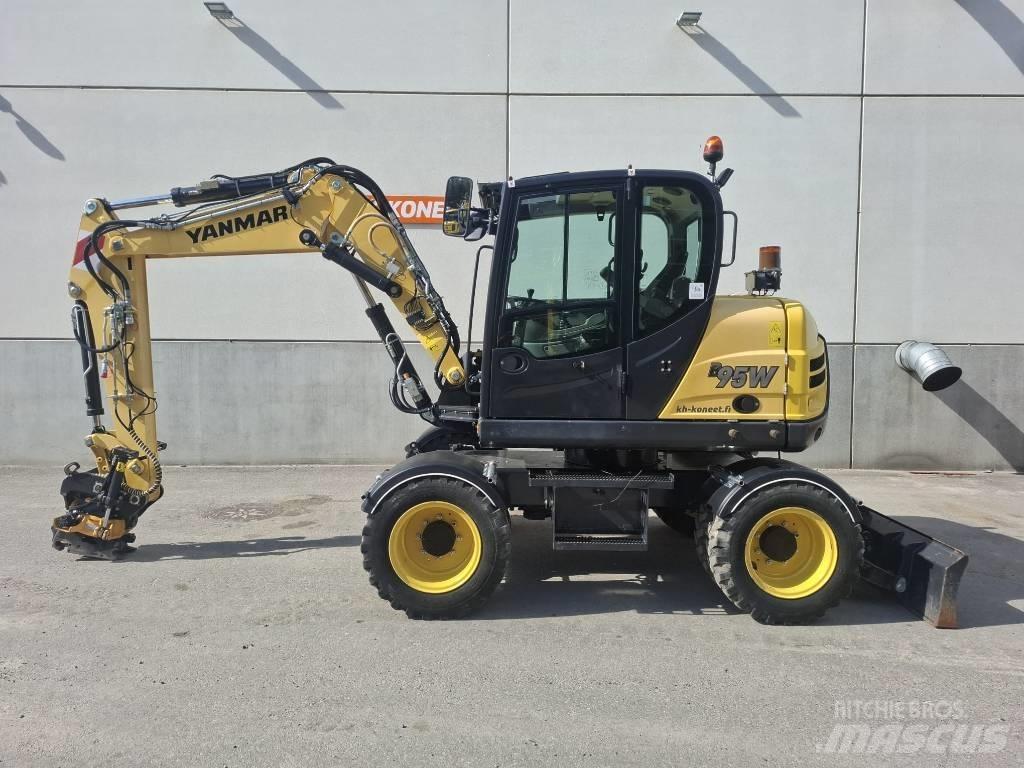 Yanmar B 95 W Mobilbagger
