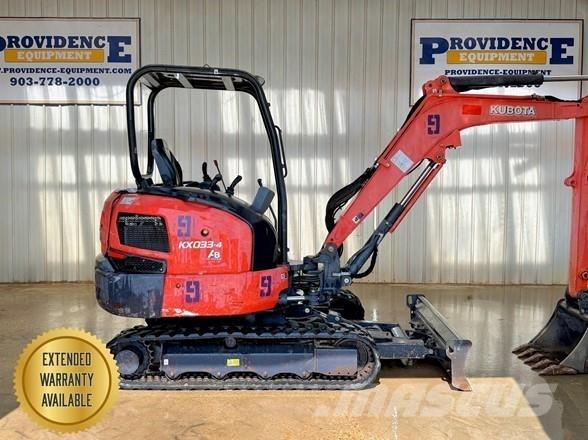 Kubota KX033-4 Minibagger < 7t