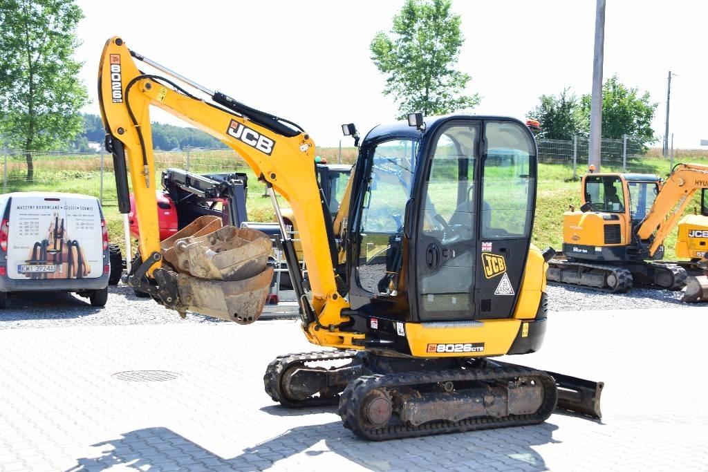 JCB 8026 CTS Minibagger < 7t