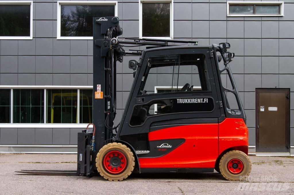 Linde E50HL-01 Elektrostapler