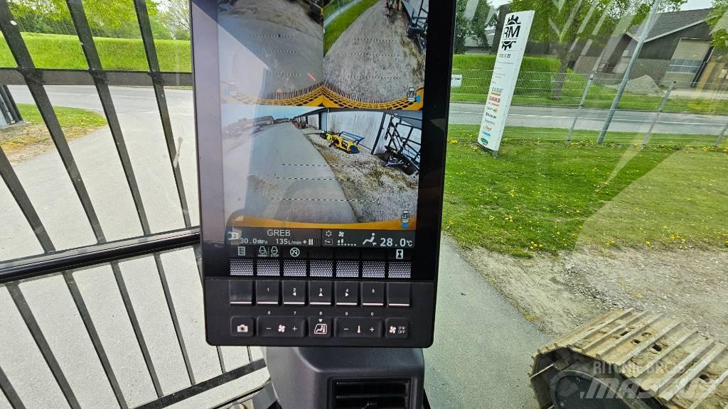 CASE CX250E Materialumschlag