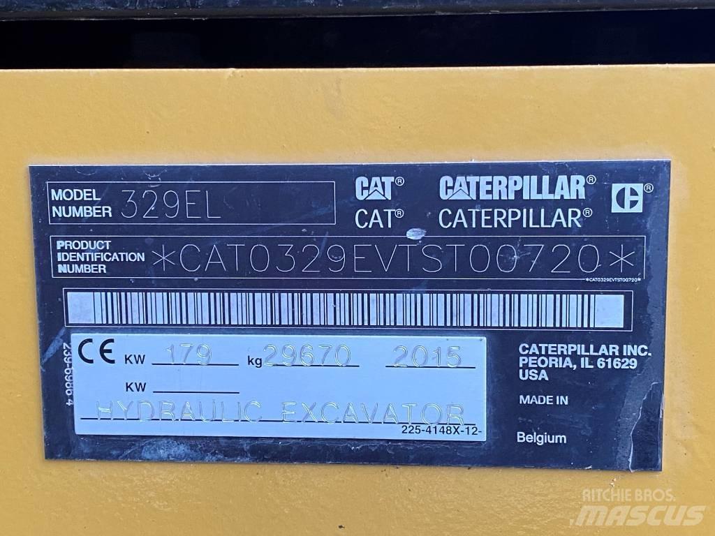 CAT 329 EL Raupenbagger