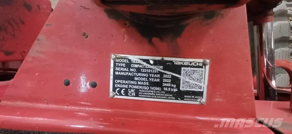 Takeuchi TB 325 R Minibagger < 7t