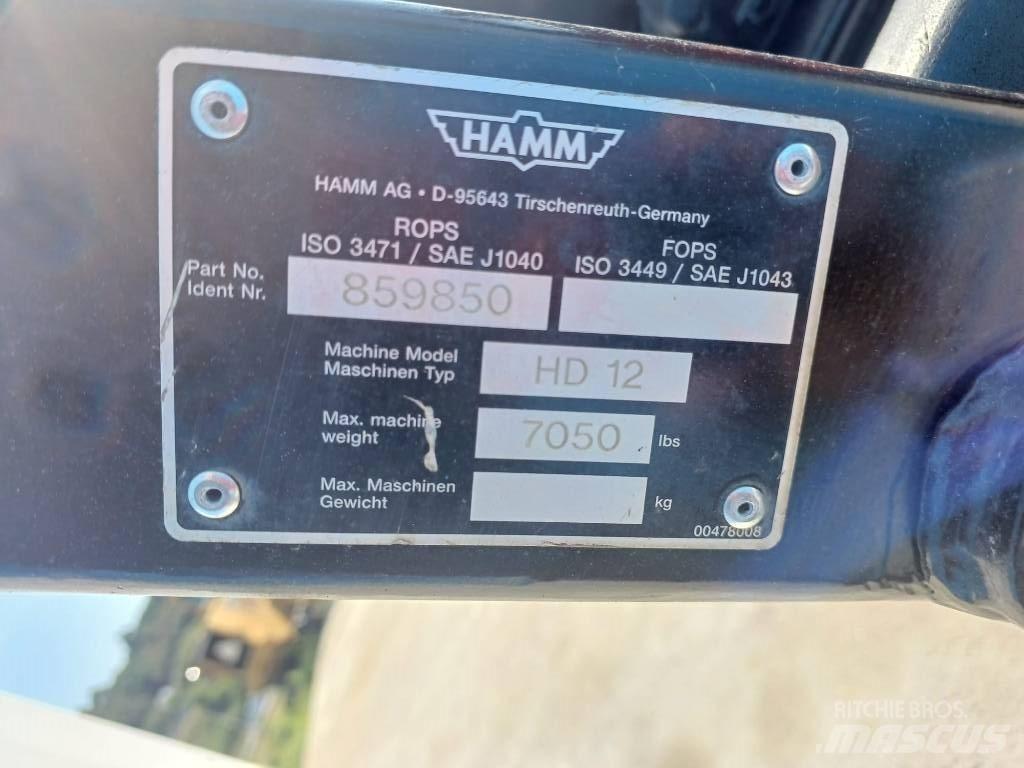 Hamm HD 12 Tandemwalzen
