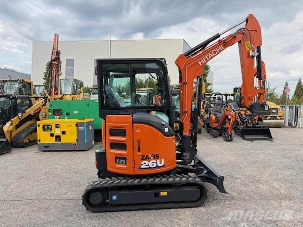 Hitachi ZX26 U-6 Minibagger < 7t