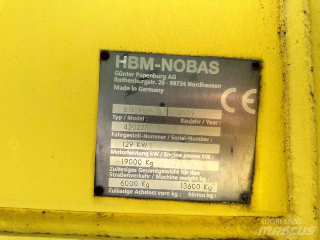 HBM-Nobas BG190TA-4 Grader