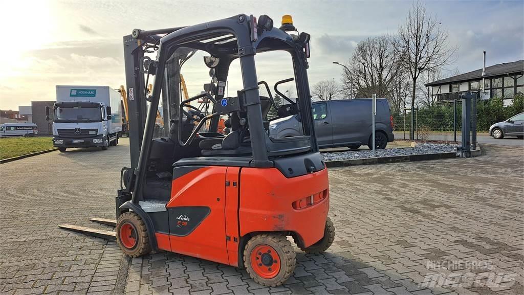 Linde E18PH-02 Elektrostapler