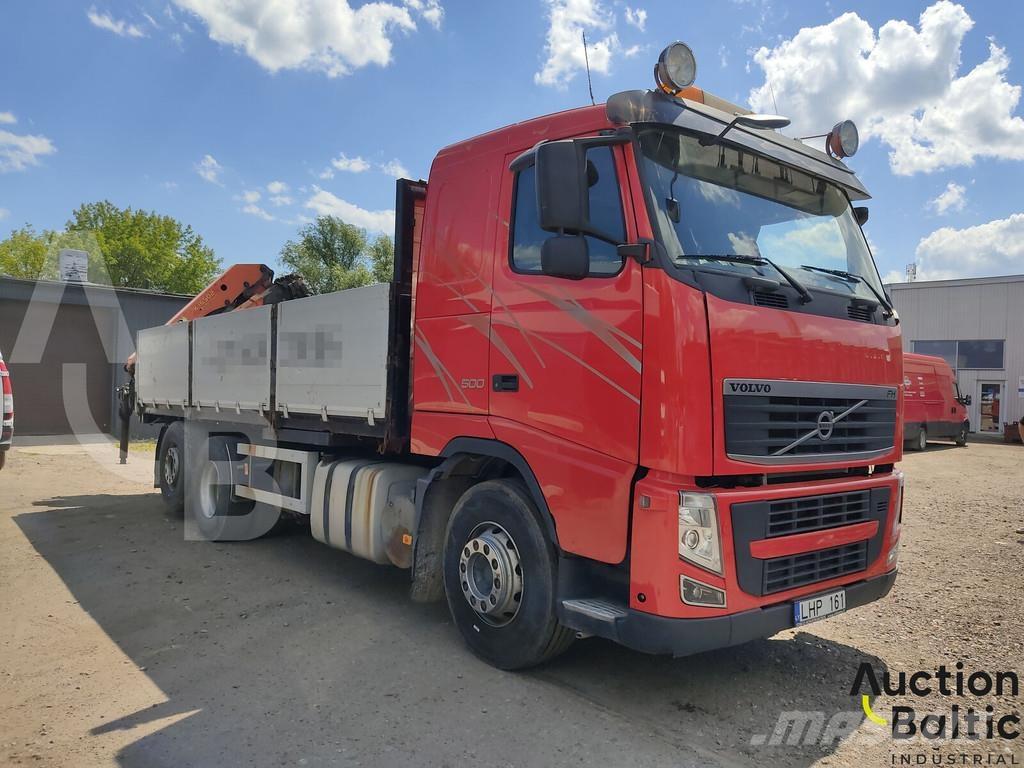 Volvo FH500 Pritschenwagen/Pritschenwagen mit Seitenklappe