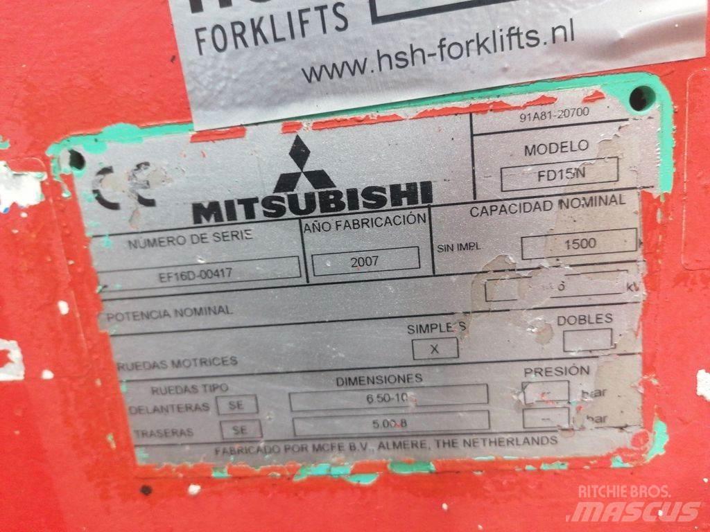 Mitsubishi FD15N Dieselstapler