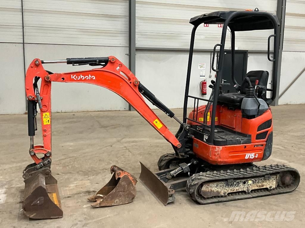 Kubota U 15-3 Minibagger < 7t