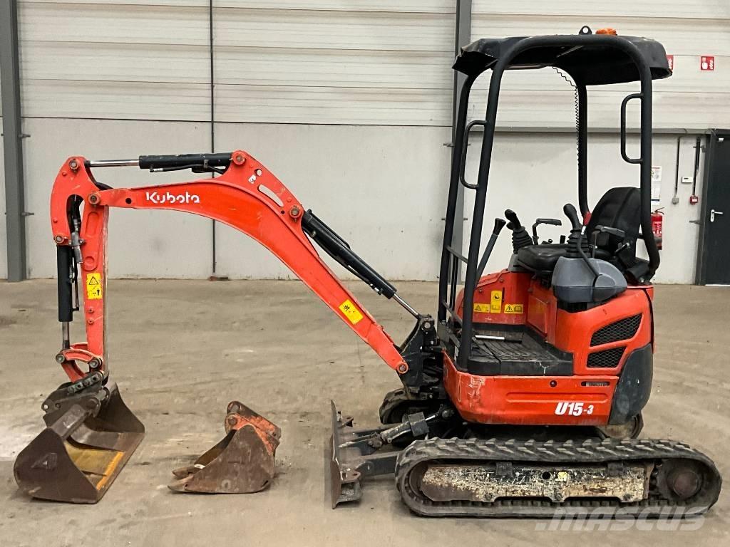 Kubota U 15-3 Minibagger < 7t