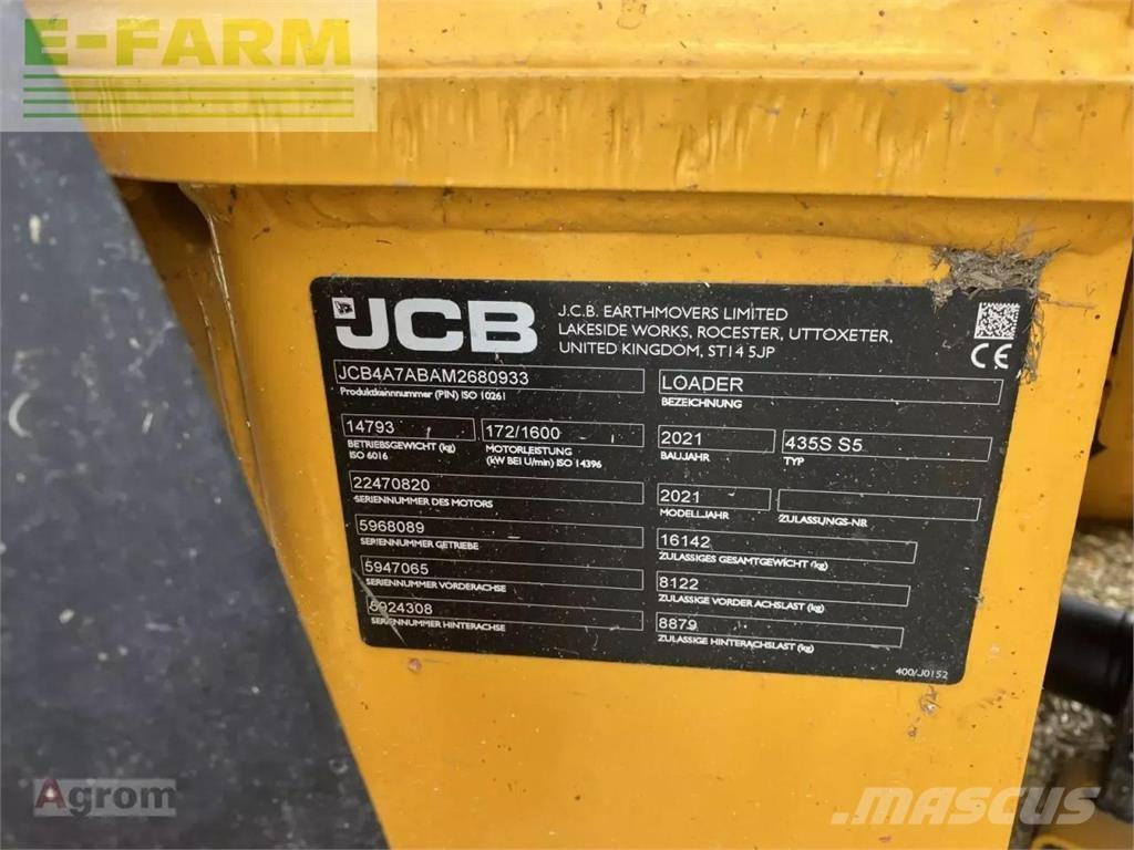 JCB 435 s agri Minibagger < 7t