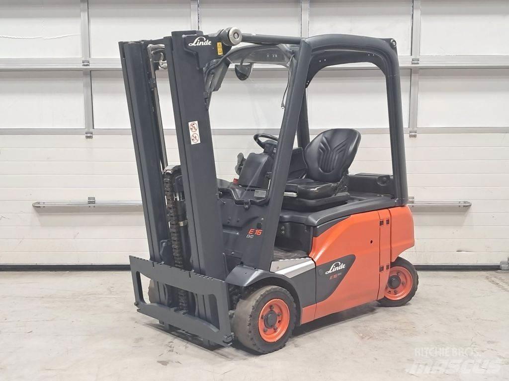 Linde E16P-02 Elektrostapler