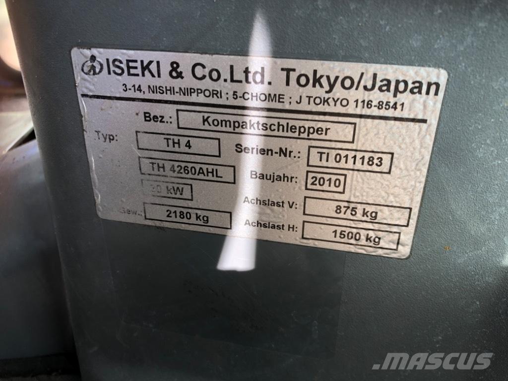 Iseki TH 4260 AHL Kleintraktoren