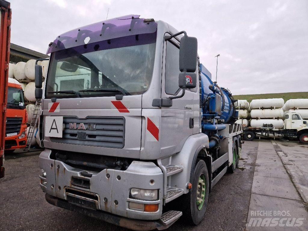 MAN TGA 26.360 6X2 Saug- und Druckwagen
