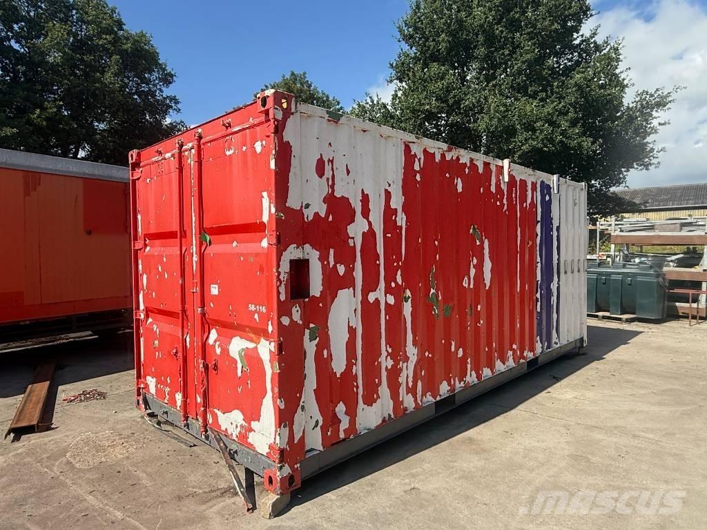  zeecontainer Schiffscontainer