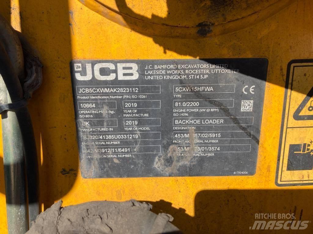 JCB 5 CX Wastemaster Baggerlader