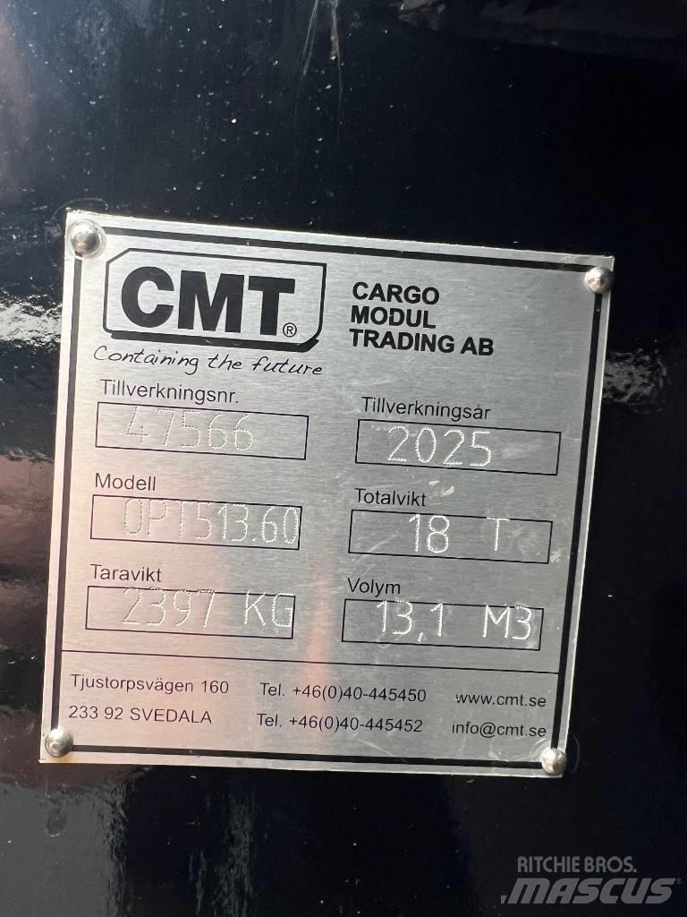 CMT Schaktflak 13m3 Wechselgeräte