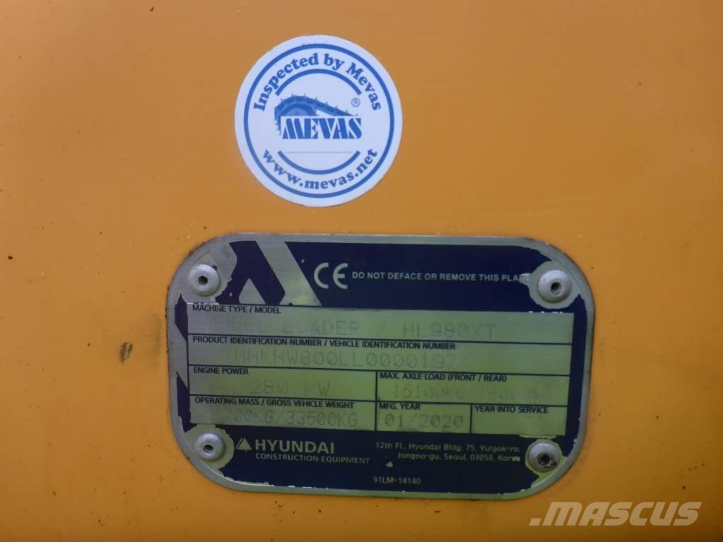 Hyundai HL980XT Radlader