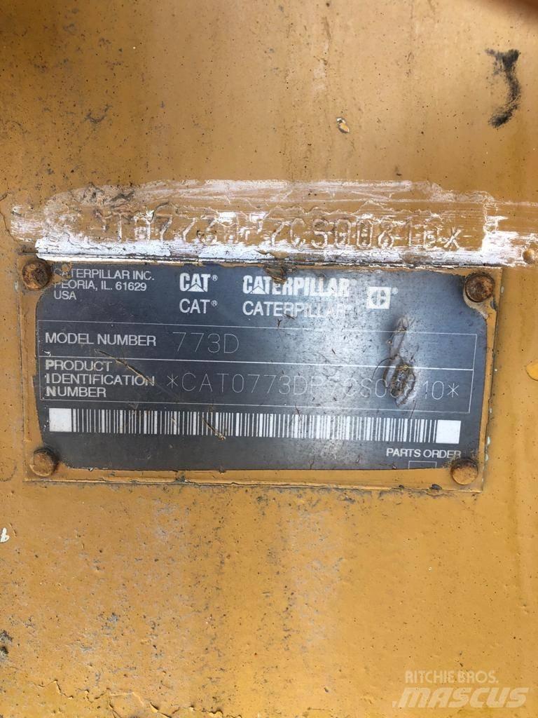 CAT 773 D Dumper - Starr