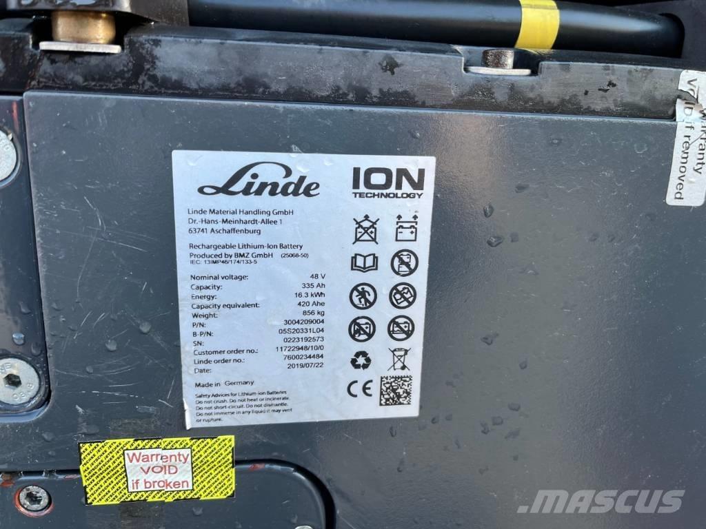 Linde E 16 P Li-ION Elektrostapler