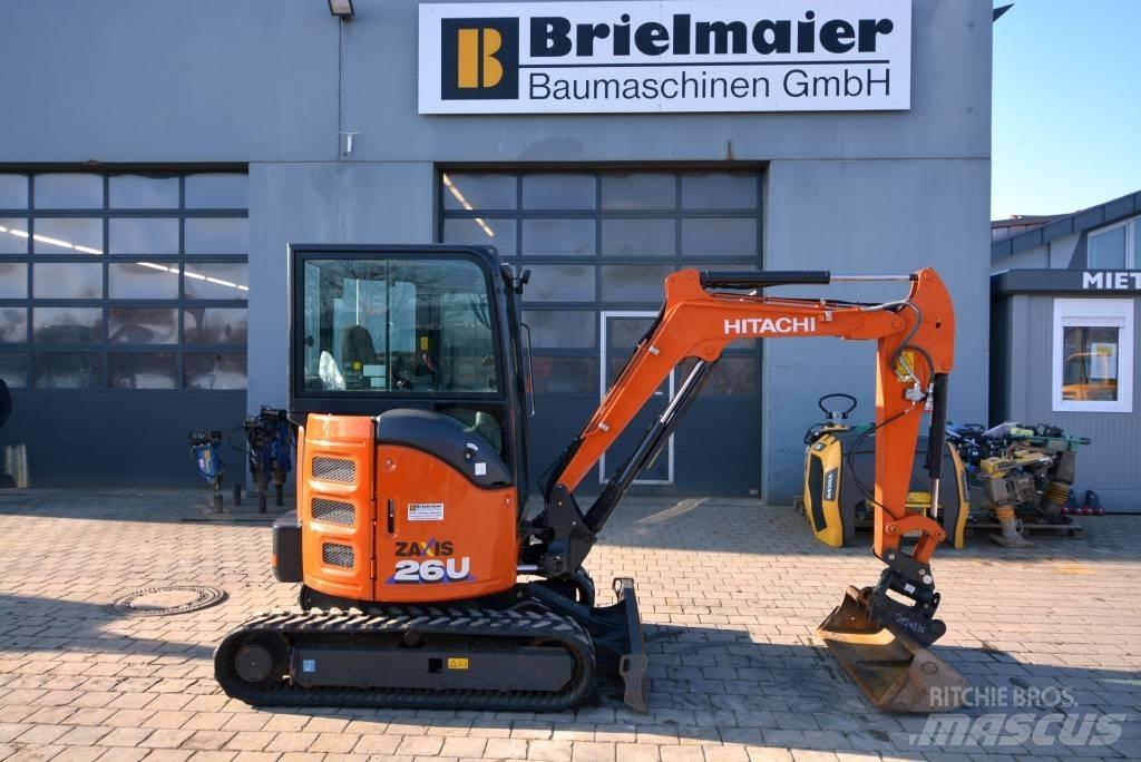 Hitachi ZX 26 U-6 Minibagger < 7t