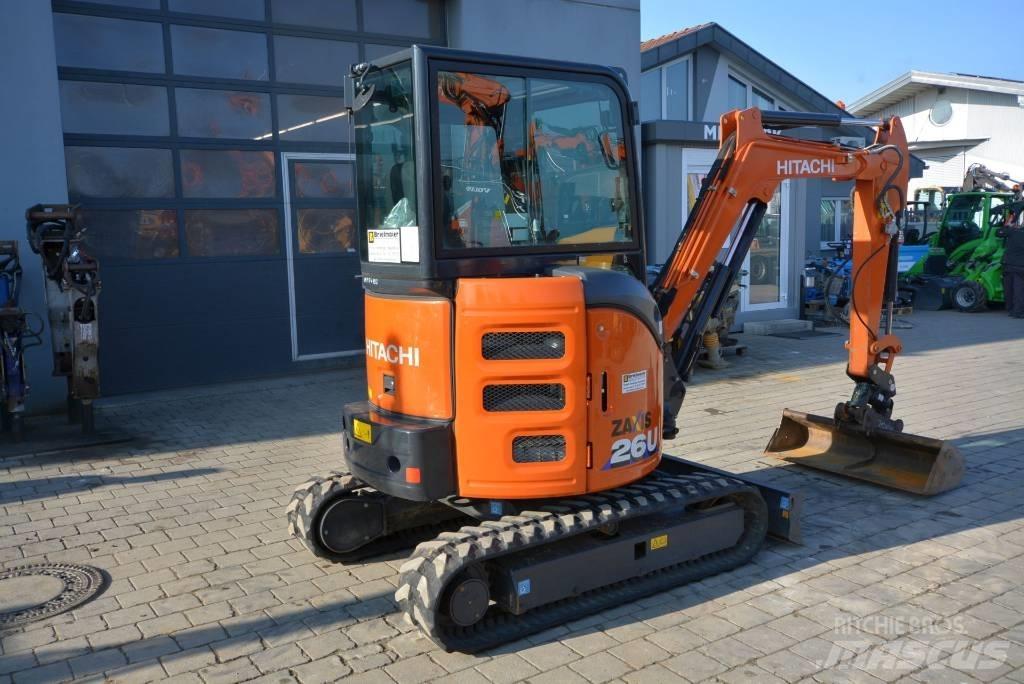 Hitachi ZX 26 U-6 Minibagger < 7t